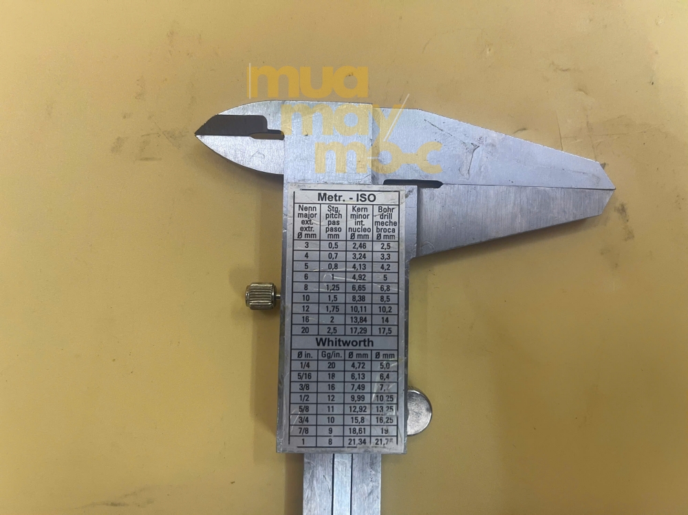 Ứng dụng thước kẹp cơ Total TMT312001