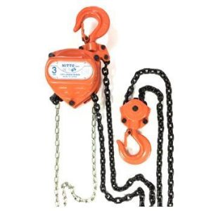 0.5 tấn Pa lăng xích kéo tay 3 mét Nitto 05VP5