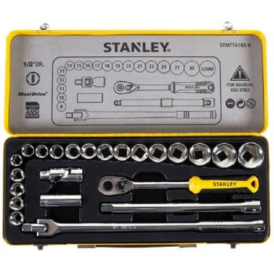 1/2" Bộ tuýp 24 chi tiết Stanley STMT74183-8