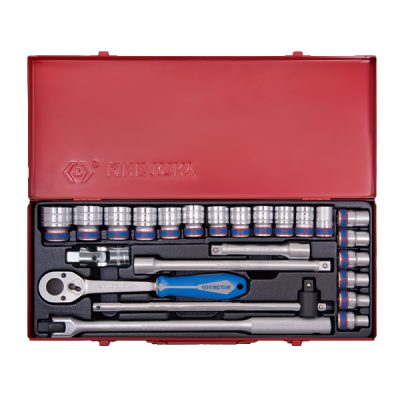 1/2" bộ tuýp 24 món hệ mét Kingtony 4026MR03