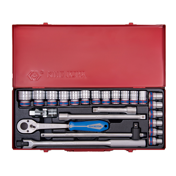 1/2″ bộ tuýp 24 món hệ mét Kingtony 4026MR03