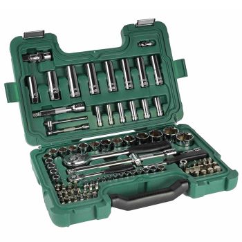 1/4″ và 1/2″ Bộ tuýp 86 chi tiết Sata 09013