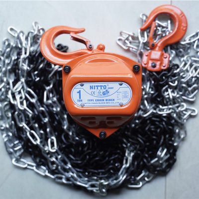 1 tấn Pa Lăng xích kéo tay 5 mét Nitto 10vp5