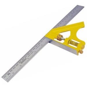 12″ Thước vuông kết hợp cán cầm nhựa Stanley 46-028