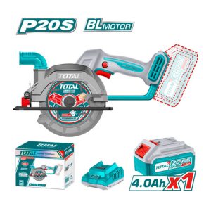 140mm Máy cưa đĩa dùng pin 20V Total TSLI14021 (1 Pin 4.0Ah & Sạc)