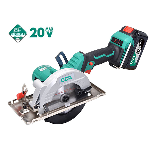 125mm Máy cưa đĩa dùng pin 20V DCA ADMY125DM (1 Pin 4.0Ah & Sạc)