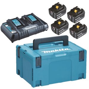 Bộ sạc và 4 pin Makpac Makita 197626-8 (18V 5.0Ah)