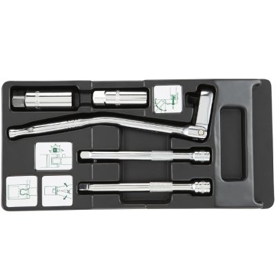 3/8" Bộ cần xiết 5 chi tiết Sata 09003