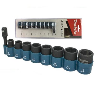 3/8" Bộ tuýp 9 chi tiết Makita B-55778