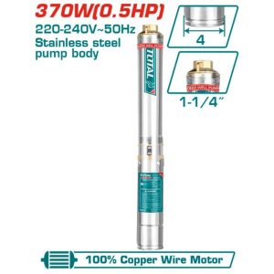 370W Máy bơm giếng sâu 48m Total TWP53701