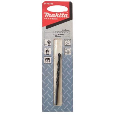 4.5mm Mũi khoan kim loại hss-r Makita D-38386