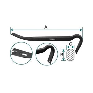 48″ Xà beng Total THT431482