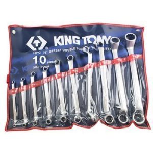 6-32mm bộ hai đầu vòng 10 cái hệ mét Kingtony 1710MR