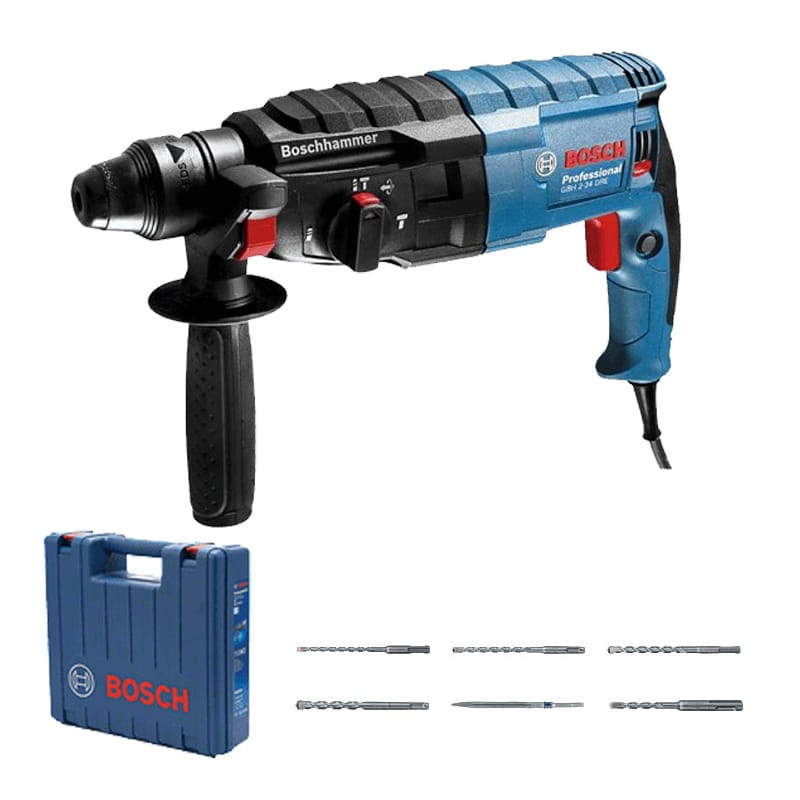 790W Máy khoan búa Bosch GBH 2-24 DRE (kèm phụ kiện)