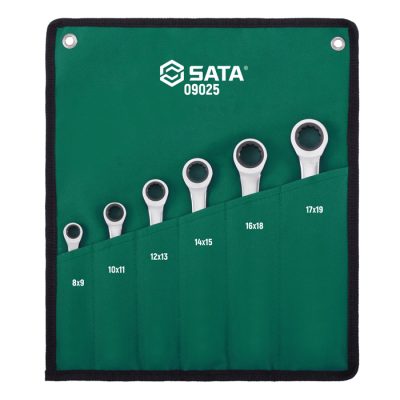 8-19mm Bộ cờ lê 2 đầu vòng SATA 09025