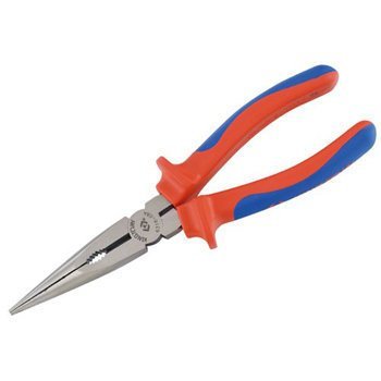 Kìm nhọn đỏ xanh Kingtony 6318-08A 8″