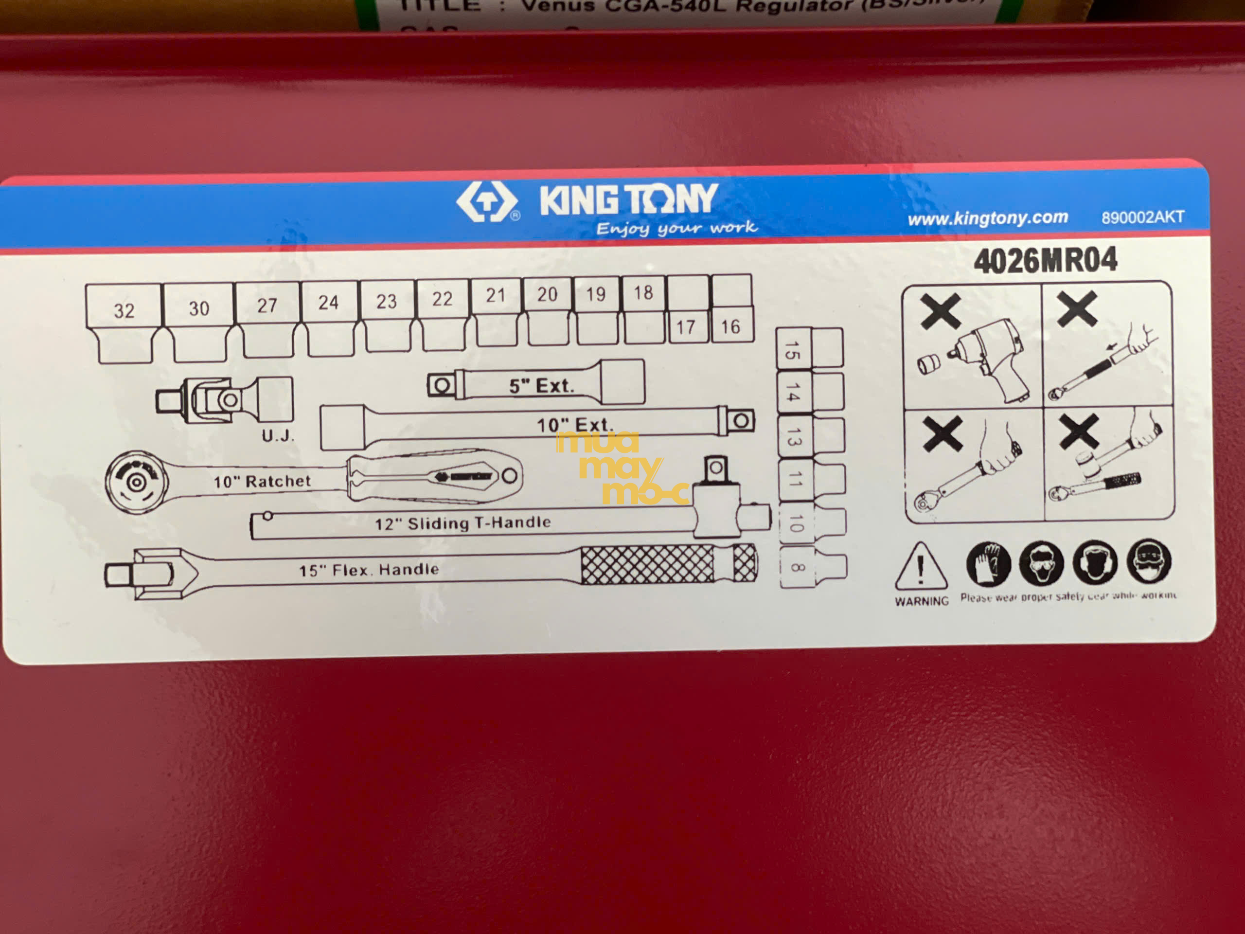Đại lý KingTony 4026MR04 chính hãng tại TP.HCM