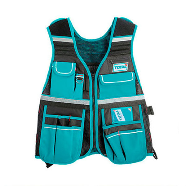 Áo gi lê 12 túi đựng đồ nghề Total TTVT1601