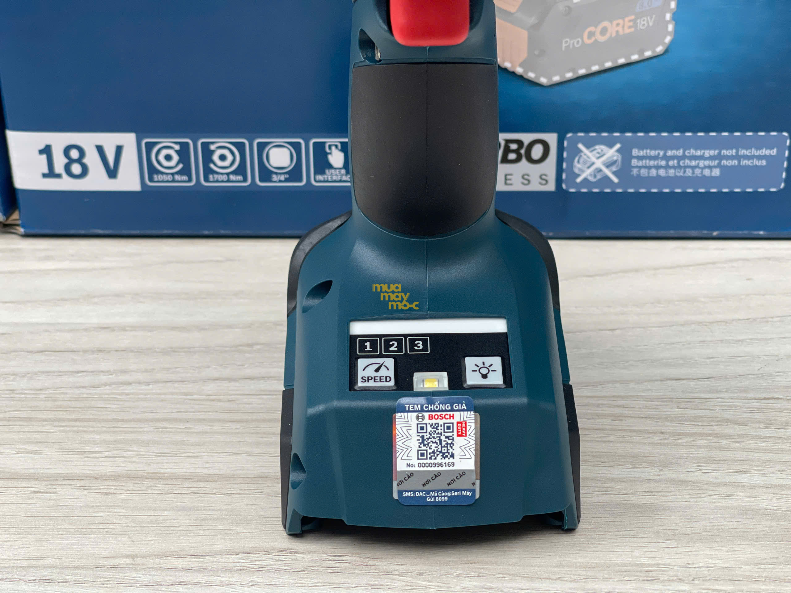 Máy Siết Bu Lông Bosch GDS 18V-1050 H Đầu 3/4″ (Chưa Pin Sạc)