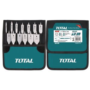 Bộ 13 mũi khoan gỗ đầu dẹp Total TACSD70131