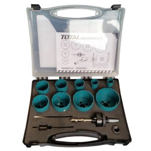 Bộ 13 mũi khoét lỗ kim loại Total TACSH0131