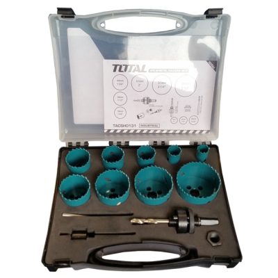 Bộ 13 mũi khoét lỗ kim loại Total TACSH0131