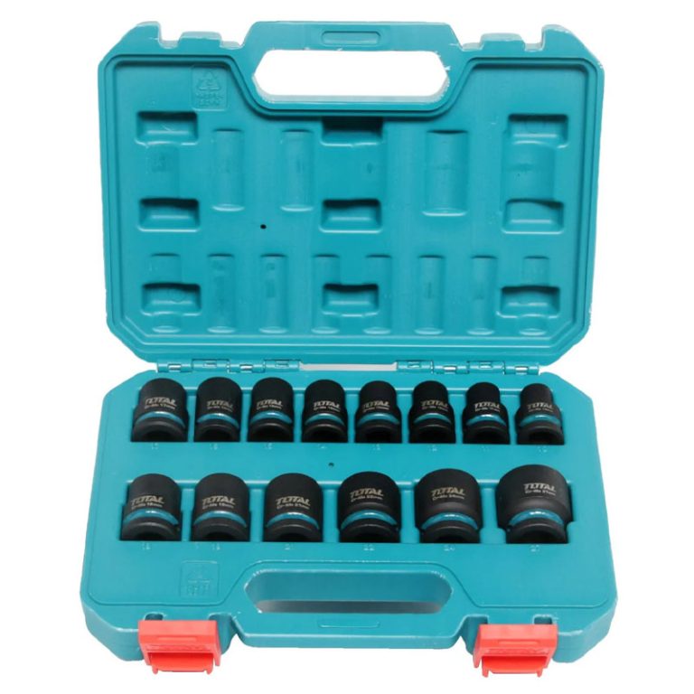 Bộ 14 đầu tuýp 1/2″DR Total THISTD12141 (10-27mm)