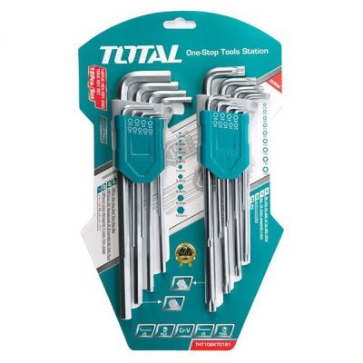 Bộ chìa lục giác và lục giác bông Total THT106KT0181