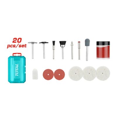Bộ 20 linh kiện máy mài khuôn Total TAKMG6020