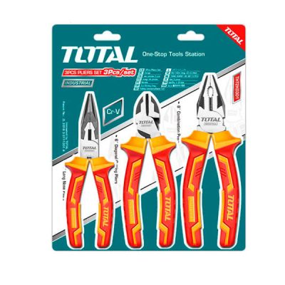 Bộ 3 kềm cách điện TOTAL THT2K0302