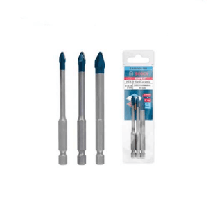 Bộ 3 mũi khoan gạch cứng Hex-9 (5/6/8) Bosch 2608579511
