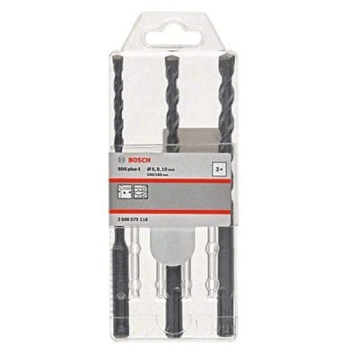 Bộ 3 mũi khoan SDS Plus 1 6/8/10x160mm Bosch 2608579118