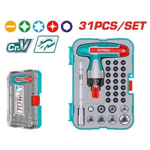 Bộ 31 tua vít Total TACSD30316