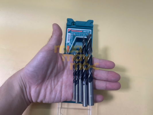 Bộ mũi khoan hợp kim Total bền bỉ, đa dạng kích cỡ sử dụng