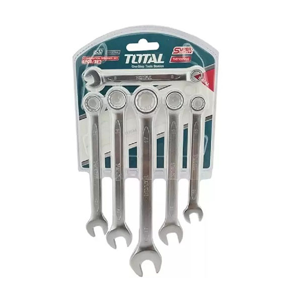 Bộ 6 cờ lê vòng miệng 8-17mm Total THT102266