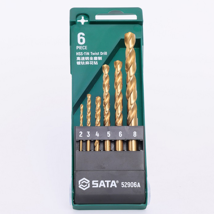 Bộ 6 mũi khoan sắt SATA 52906A