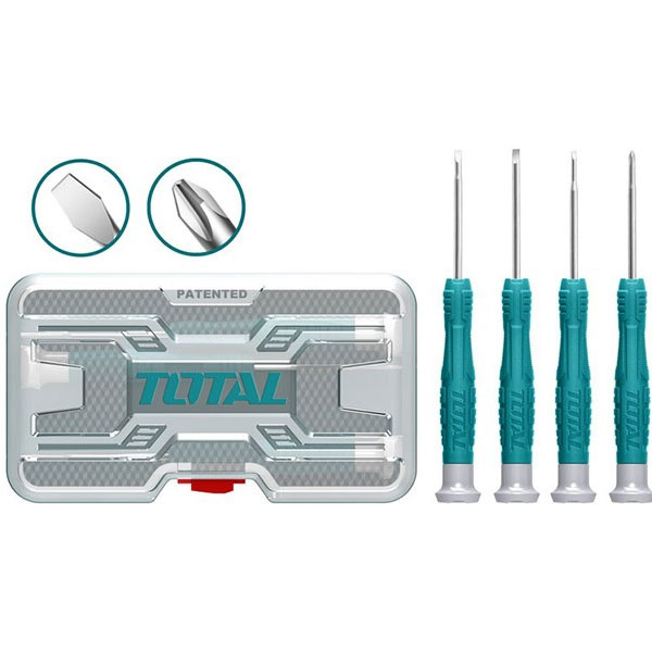 Bộ 6 tua vít đồng hồ Total THT250PS0601