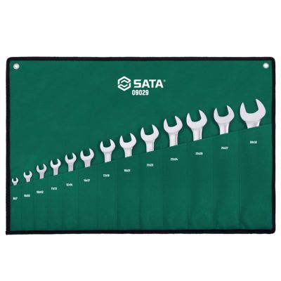 Bộ cờ lê 2 đầu miệng Sata 09029