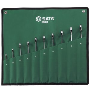 Bộ cờ lê hai đầu miệng 10 chi tiết Sata 08010