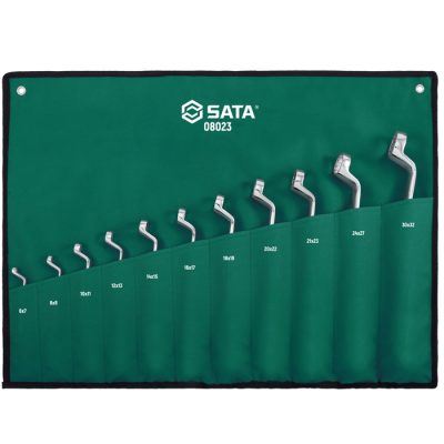 Bộ cờ lê hai đầu vòng 11 chi tiết Sata 08023