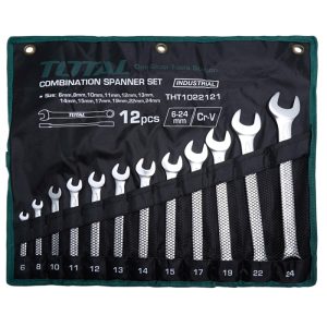 Bộ cờ lê vòng miệng 12 chi tiết Total THT1022121 6-24mm