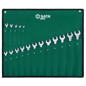 Bộ cờ lê vòng miệng 17 chi tiết Sata 08018