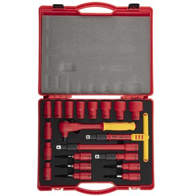 Bộ đầu tuýp cách điện 1000V 20 chi tiết SATA 09267