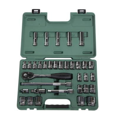 Bộ Dụng Cụ Cầm Tay Sata 09945 - 34 Chi Tiết