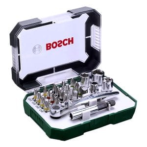 Bộ dụng cụ mở ốc vít 26 chi tiết Bosch 2607017322