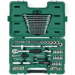 Bộ dụng cụ sửa chữa cơ khí ô tô 80 chi tiết Sata 09518