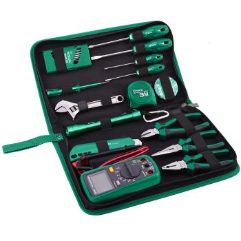Bộ dụng cụ sửa chữa điện 21 chi tiết SATA 03790