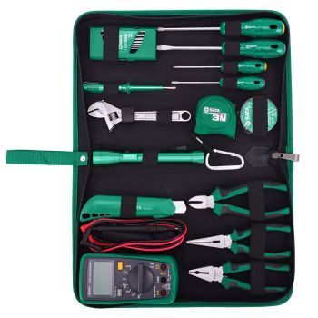Bộ dụng cụ sửa chữa điện 21 chi tiết SATA 03790
