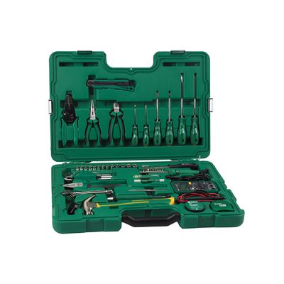 Bộ dụng cụ sửa chữa viễn thông 61 chi tiết SATA 09536