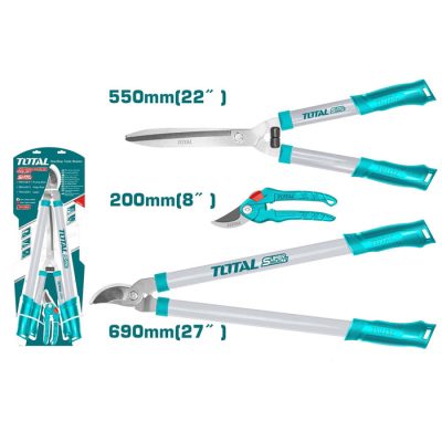 Bộ kéo làm vườn 3 cái Total THT1578033